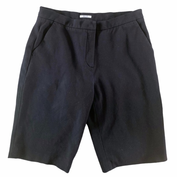 Wolford Jana Trouser Shorts Casual Bermuda in Black Viscose Blend - Picture 2 of 7